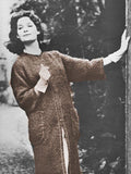Ladies Coat in Three Lengths Knitting Pattern 32-42