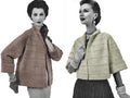 Swing Coat Knitting Pattern Sz 12-18