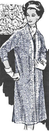 Cardigan Coat or Jacket Crochet Pattern 32-38