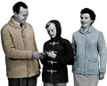 Sweater Jacket in 12 Sizes Knitting Pattern