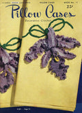 Pillow Cases Vintage Crochet Patterns Book