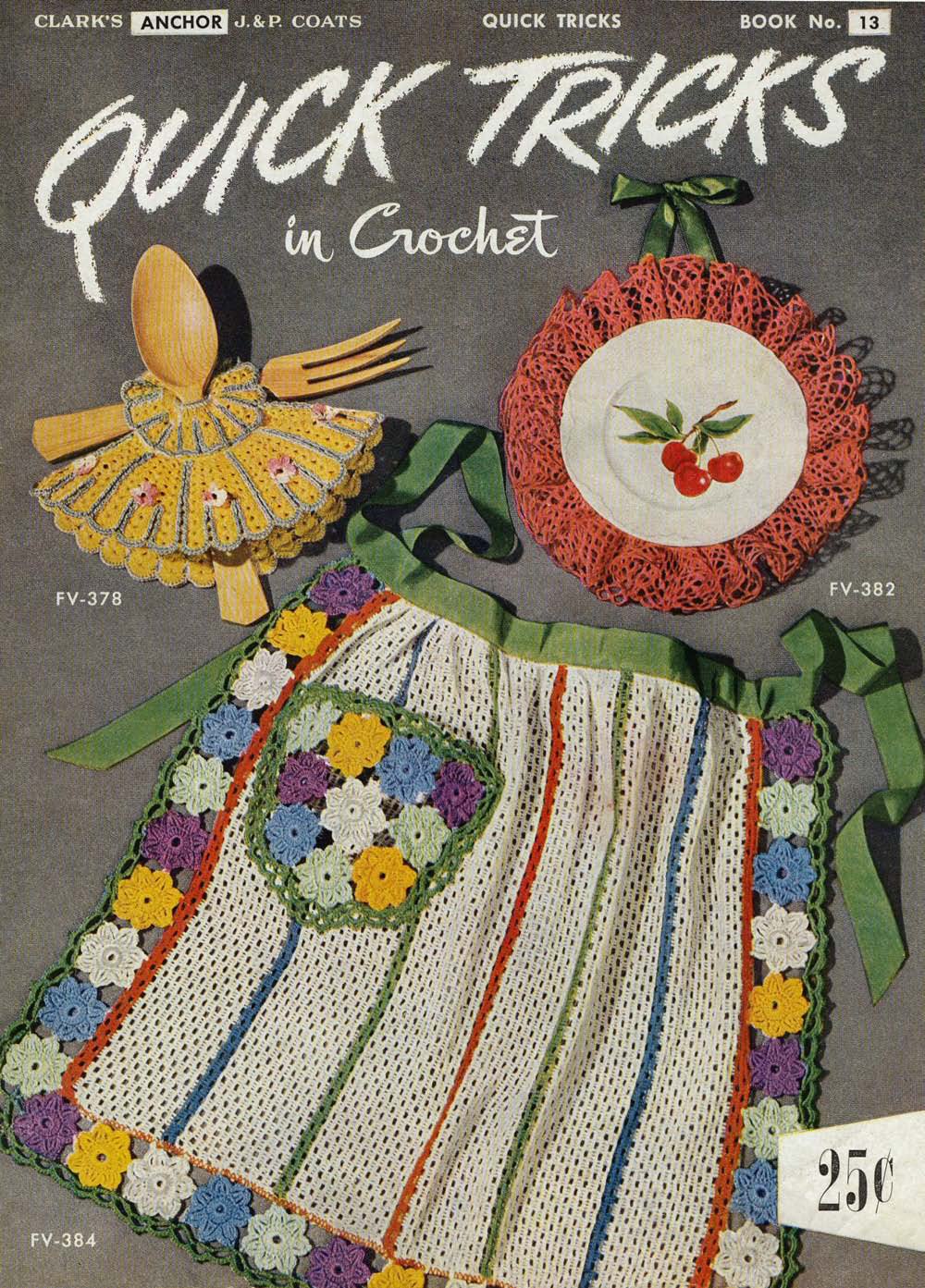 Quick Tricks Bazaar Novelties Vintage Crochet Patterns Book
