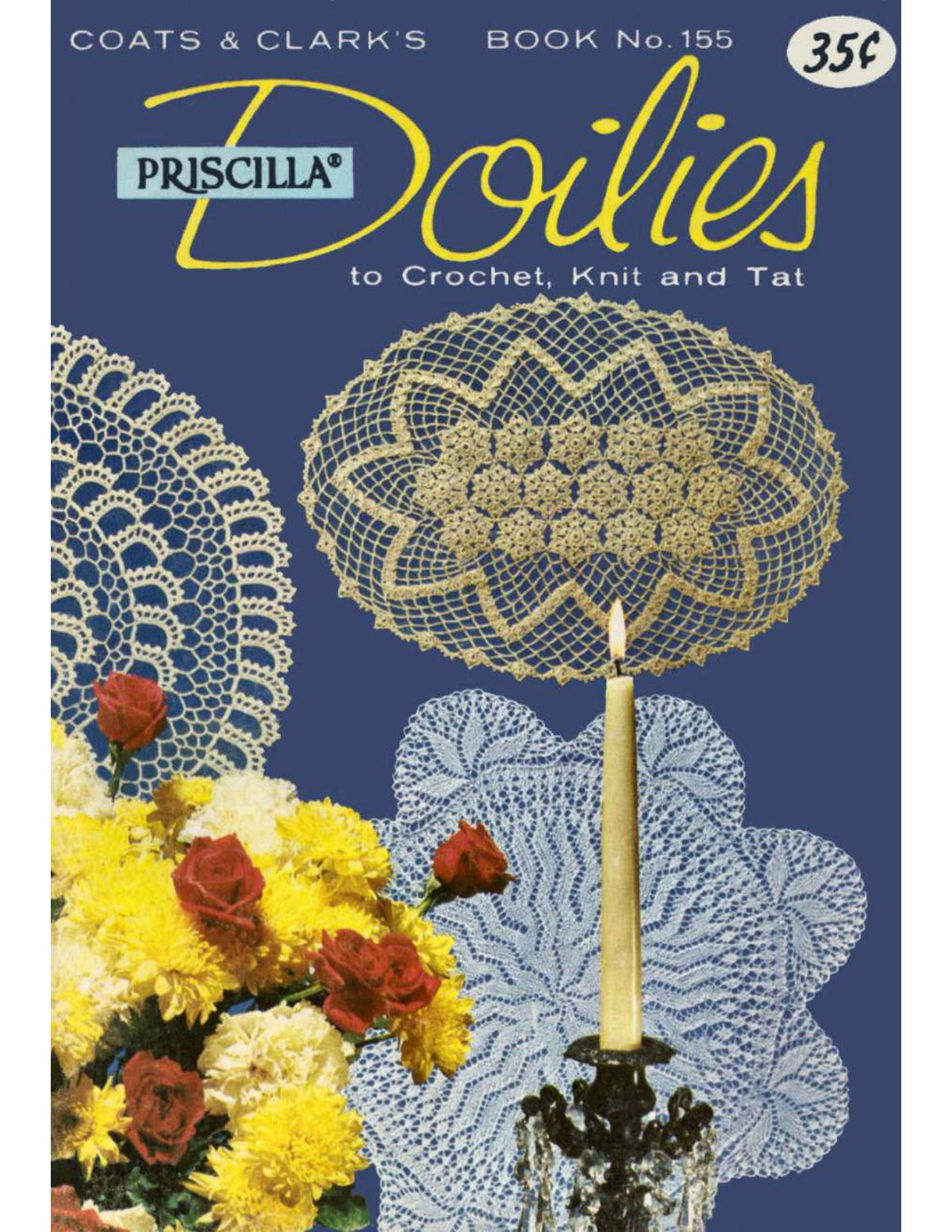 Priscilla Doilies Vintage Crochet Patterns Book