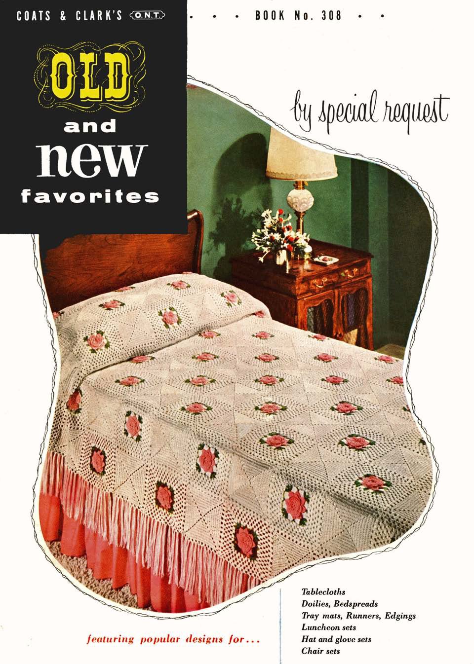 Old and New Favorites Vintage Crochet Patterns Book