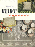 Priscilla Filet Crochet Vintage Patterns Book 317