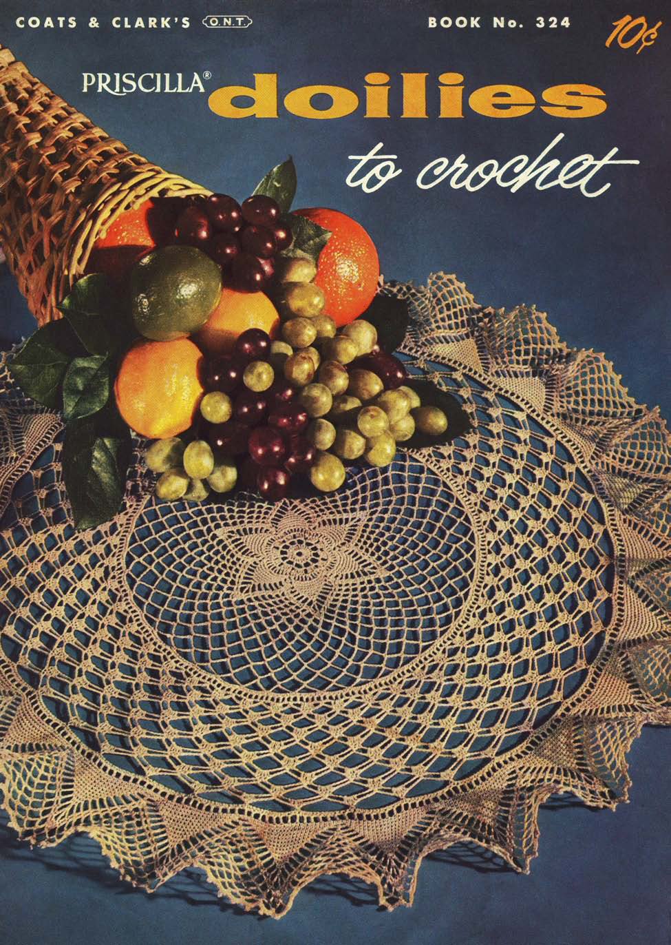 Priscilla Doilies Vintage Crochet Patterns Book