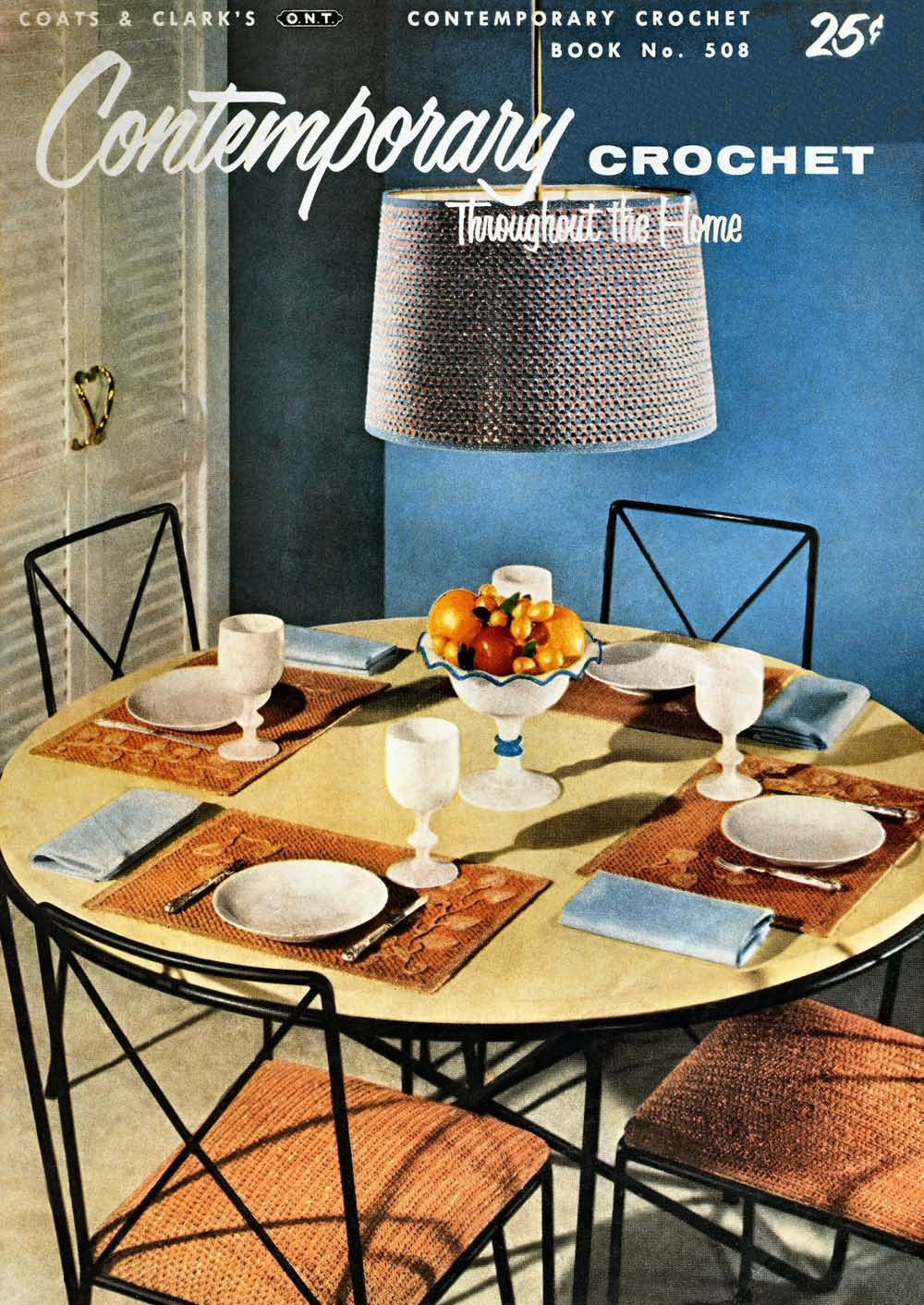 Contemporary Crochet Throughout the Home Vintage Patterns Book