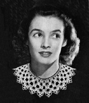 Motifs Collar Tatting Pattern