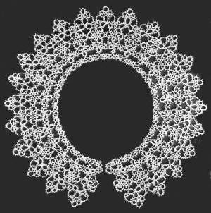 Delicate Collar Tatting Pattern