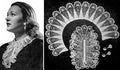 Collar, Jabot & Earrings Vintage Crochet Pattern
