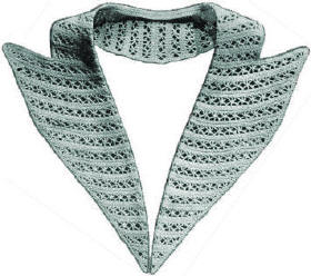 Collar with Lapels Vintage Crochet Pattern