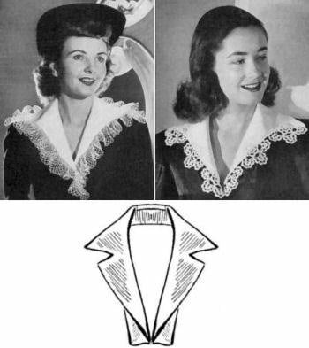 Collar Variations Sewing & Crochet Pattern