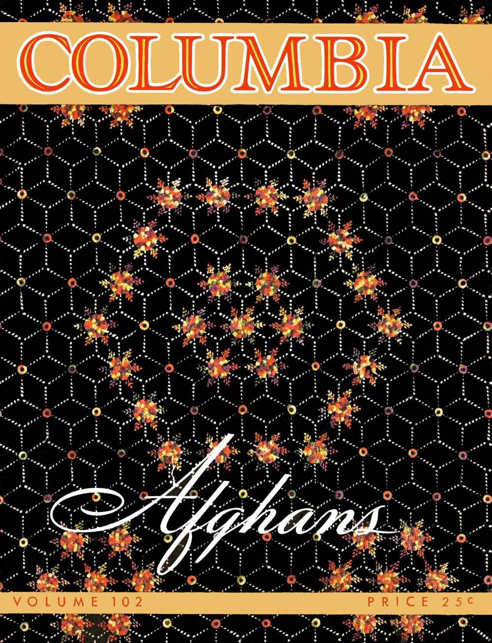 Afghans Vintage Crochet Patterns Book 102
