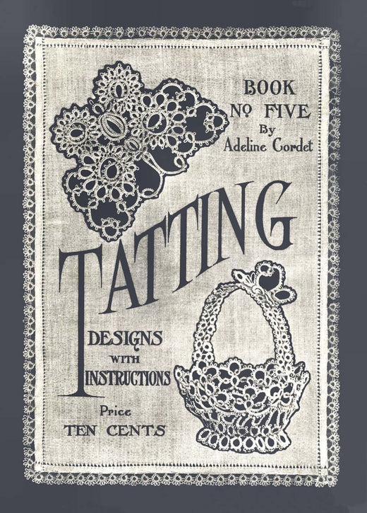 Vintage Tatting Patterns Adeline Cordet 5