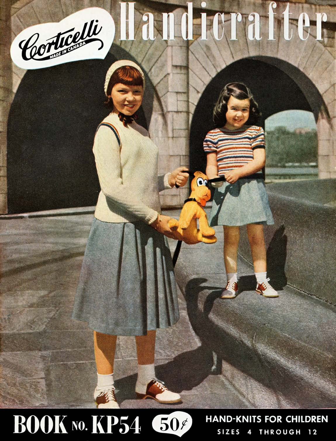 Hand Knits for Children Vintage Knitting Patterns Book