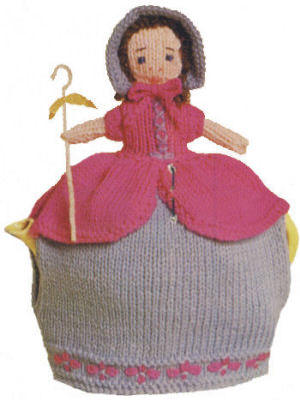 Little Bo Peep Tea Cozy Knitting Pattern
