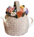 Flower Basket Tea Cozy Knitting Pattern