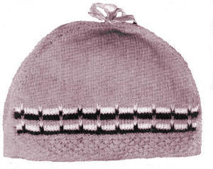 Stripe Design Tea Cozy Knitting Pattern