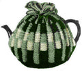 Two-Tone Design Tea Cozy Knitting Pattern