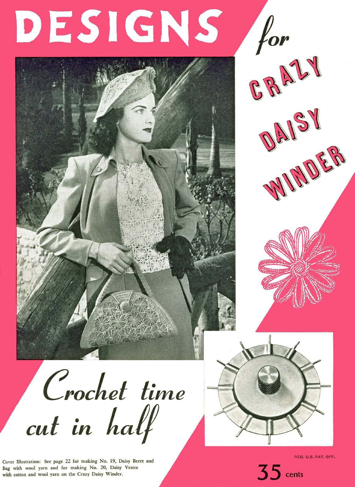Crazy Daisy Designs for Winder Vintage, Loom Patterns Book