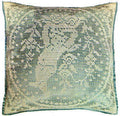 Cherub Cushion Cover Antique Filet Crochet Pattern