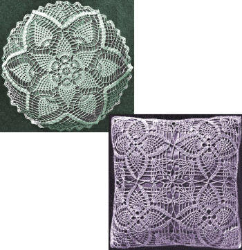 Pineapple Cushion Covers Crochet Pattern