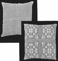 Cushion Cover Raised Filet Crochet Pattern