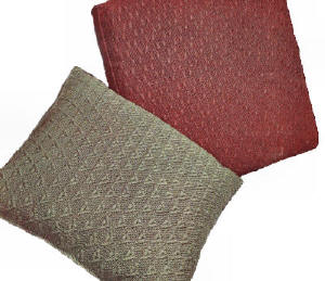 Upholstered Cushion Covers Crochet Pattern