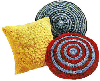 Set of 3 Cushion Covers Crochet Pattern
