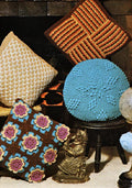 Four Decorative Cushion Covers Knitting Crochet Pattern