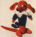 Dachshund Dog Thread Crochet Pattern