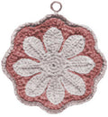 Dahlia Trivet or Pot Holder Crochet Pattern