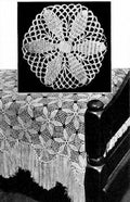 Daisy Motif Bedspread Crochet Pattern