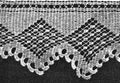Diamond Pattern Edging Crochet Pattern