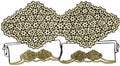 Diamond Motifs Applique & Edging Crochet Pattern