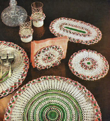 Dinette and Kitchen Set Crochet Pattern