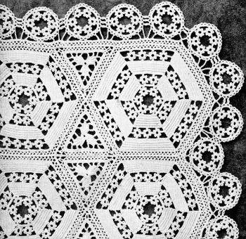 Dixie Bedspread Crochet Pattern