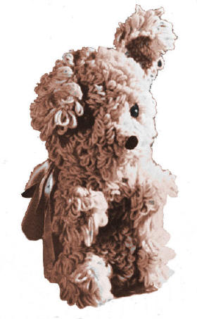 Loop Dog Stuffed Toy Crochet Pattern