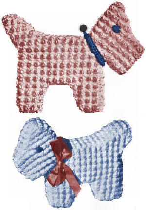Dog Pot Holder or Stuffed Toy Crochet Pattern