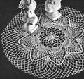 Pineapple Posy Doily Crochet Pattern 13.25"