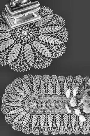 Ripe Wheat Doily & Runner Crochet Pattern