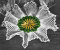 Pineapple Ruffles Doily Crochet Pattern 13-15"