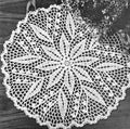 Lily of the Valley Doily Crochet Pattern 15"