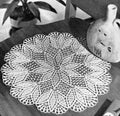 Round Doily Crochet Pattern 13"