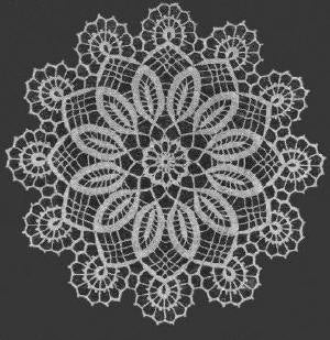 Easter Lovelies Doily Crochet Pattern 13.5"