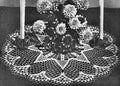 Hearts Centerpiece Doily Crochet Pattern 26"