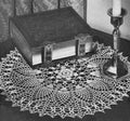 Pineapple Doily Crochet Pattern 11.5"