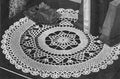 Cluster Edge Doily Crochet Pattern 16"