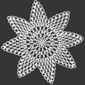 Star Doily Tatting Pattern 12"