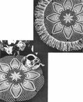 Pineapple Doily with or without Ruffle Crochet Pattern